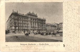 Budapest V. Gizella tér (Vörösmarty tér), Haas palota (EK)