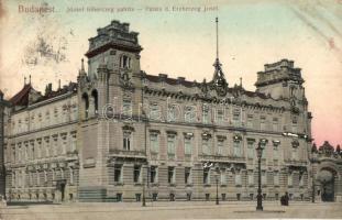 Budapest I. József főherceg palotája a Szent György téren (ázott sarok / wet corner)