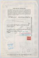 Amerikai Egyesült Államok 1961-1973. 10db-os részvény tétel, benne "Comptometer Corporation&quo...