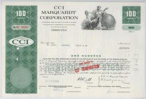 Amerikai Egyesült Államok 1961-1973. 10db-os részvény tétel, benne "Comptometer Corporation&quo...