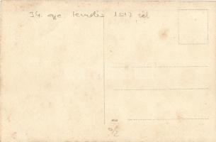 1917 34. gyalogezred téli temetése elkészült hősi temetőben / WWI K.u.K military, heroes funeral, ph...