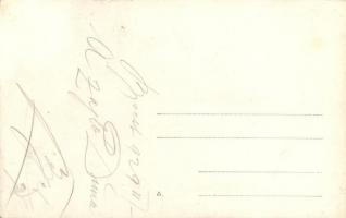 1929 Budapest, Szabadság híd (Ferenc József híd), a zajló Duna télen. photo