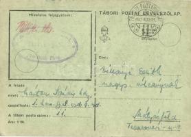 1940 Második világháborús tábori posta, Tiszti akadályverseny a Nádas tanyán / WWII Hungarian milita...