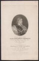 cca 1866 7 db különféle nyomat és metszet, többek közt Bugát Pál, Lenhossék Mihály, gróf Széchényi F...