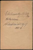 Leszák Károly: Kardvívás. A honvédelmi minister ő nagyméltósága 1906. évi január hó 30-án kelt 5791/...