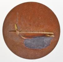 ~1970-1980. "Magyar Madártani Egyesület" műgyantás fém jelvény (20,5mm) T:2