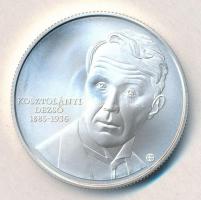 2010. 5000Ft Ag "Kosztolányi Dezső" tanúsítvánnyal (2xklf) T:PP,BU fo.
Adamo EM227