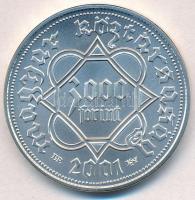 2001. 3000Ft Ag "Ezeréves a magyar pénzverés" tanúsítvánnyal T:BU Adamo EM170