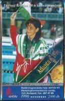1996 Olimpia. Egerszegi Krisztina Használatlan, sorszámozott telefonkártya, bontatlan csomagolásban. Csak 2000 pld!