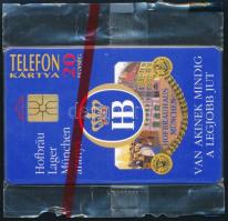 1995 HB sör Használatlan telefonkártya, bontatlan csomagolásban. Csak 4000 pld!