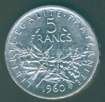 Franciaország 1960. 5Fr Ag T:2+