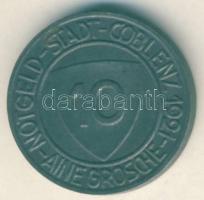 Német Birodalom/Weimari Köztársaság/városi szükségpénz/Coblenz 1921. 10Pf T:2