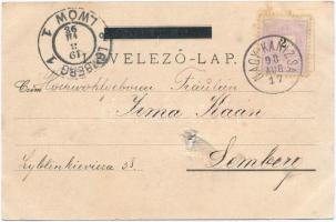 1898 Nagykanizsa, Városháza, Csengeri utca, Kilik Béla, Neu és Klein üzletei, vaskereskedés, Fő tér,...