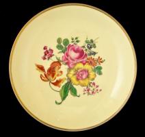 Thomas Ivory jelzett német porcelán kínáló tál. Hibátlan. d: 29 cm
