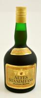 cca 1980 Weinbrand de Luxe brandy Julius Meinl. bontatlan palackban / Unopened bottle