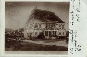 1911 Kapjon, Coplean (Dés, Dej); Haller kastély, ma már csak rom / castle. photo (EK)