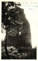 1931 Várasfenes, Fenes, Finis (Bihar); Bélavár, őrtorony / castle ruins, watch tower. photo