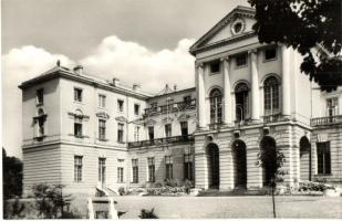 Újszász - 2 db MODERN városképes lap, Orczy kastély szociális otthonként használva az 50-es években ...