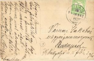 1914 Zilah, Zalau; piac, Stern Lajos üzlete, könyvnyomda / market, shops, printing house. photo (EK)