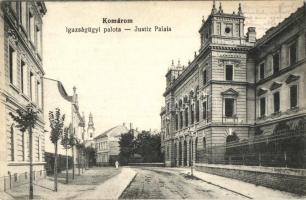 Komárom, Komárno; Igazságügyi palota. L. H. Pannonia kiadása / palace of justice (EK)