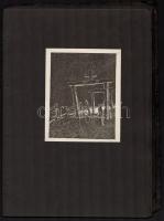 Lajos Ferenc: Ady: Sírni, sírni, sírni. Lajos Ferenc 12 rajza. [Bp.], [1939], Szépmíves Műhely. Sérü...