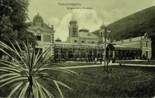 Trencsénteplic, Trencianske Teplice; Gyógyterem. Wertheim Zsigmond kiadása / Kursalon / spa