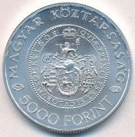 2005. 5000Ft Ag "Bocskai István" tanúsítvánnyal T:BU