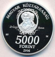 2006. 5000Ft Ag "Munkácsi vár" tanúsítvánnyal T:PP