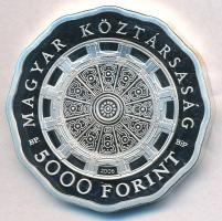 2006. 5000Ft Ag "Esztergomi bazilika" tanúsítvánnyal T:PP