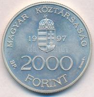 1997. 2000Ft Ag "Integráció az EU-ba-EURO I" T:BU