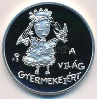 1998. 2000Ft Ag "UNICEF - A világ gyermekei" T:PP