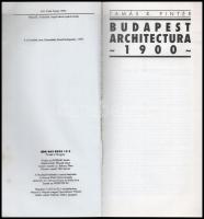 K. Pintér Tamás: Budapest Architectura 1900. Bp.,1990, Interart Studio. Második, módosított angol-né...