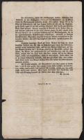 1848 Klaus, M: Blutiger Kampf der Arbeiter im Prater. Röplap a Práteri csatáról, egy vérbe fojtott k...