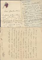 Hunnia csónakázó egylet fejléces papírja 3db