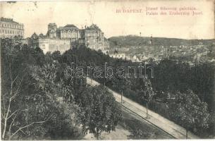 Budapest I. József főherceg palotája (felületi sérülés / surface damage)