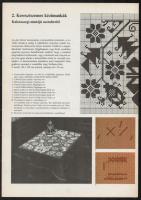 Légrádi Istvánné, Tamás Tihamérné: Lakásdíszítő Kézimunkák. Minerva Kézimunkalbumok. Bp., 1981, Közg...