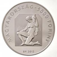 2012. 5000Ft Ag "Reményi József születésének 125. évfordulója" tanúsítvánnyal T:PP