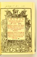 Székely István: Zsoltár könyv 1548. Bibliotheca Hungarica Antiqua. Bp.,1991, Argumentum - MTA Irod. ...