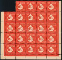 NDK véradási bélyeg 24-es tömb
