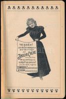 1900 Kincses Kalendárium. A gyakorlati élet általános utmutatója. IV. évf. Bp., Rákosi Jenő Budapest...