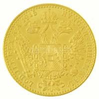 Ausztria 1915. Dukát Au "Ferenc József" utánveret (3,48g/0.986) T:1-
Austria 1915. 1 Duca...