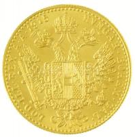 Ausztria 1915. Dukát Au "Ferenc József" utánveret (3,47g/0.986) T:1- apró ph.
Austria 191...