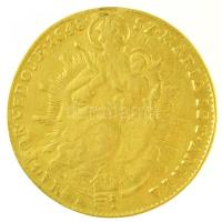 1848. Dukát Au "V. Ferdinánd" (3,4g/0.989) T:3 fülnyom,ph.
 Hungary 1848. Ducat Au "...