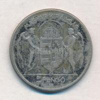 1930. 5P Ag "Horthy jobbra" T:3 Adamo P8