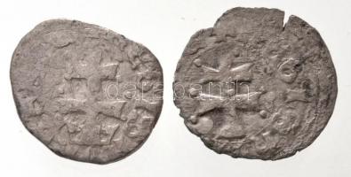 1373-1382. Denár Ag "I. Nagy Lajos" (2xklf) (0,25g/0,53g) T:2,2-,3
Huszár: 547.,Unger I.:...