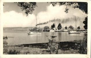 30 db régi magyar és történelmi magyar városképes lap, sok Balaton / 30 pre-1945 Hungarian and Histo...