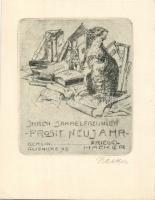 Hagyaték tétel: 37db vegyes külföldi rézkarc, metszet, különféle nyomatok, sok a tervező szignójával...