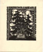 Hagyaték tétel: 37db vegyes külföldi rézkarc, metszet, különféle nyomatok, sok a tervező szignójával...