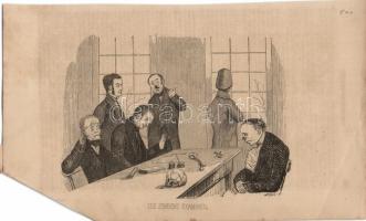 Hagyaték tétel: 37db vegyes külföldi rézkarc, metszet, különféle nyomatok, sok a tervező szignójával...