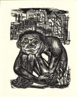 Hagyaték tétel: 37db vegyes külföldi rézkarc, metszet, különféle nyomatok, sok a tervező szignójával...